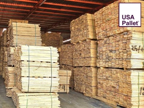 Stock ไม้สำหรับโรงงานผลิตพาเลทไม้ยูซ่าพาเลท